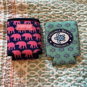 Simply southern and Va beach coozie